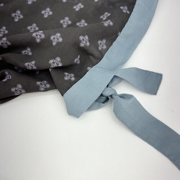 Free People Santa Cruz Light and Dark Blue Tunic Dress Oversized Top Size Small - Picture 4 of 5